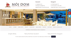 Desktop Screenshot of mojdom-nieruchomosci.pl